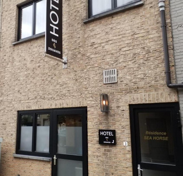 Koksijde Bad酒店住宿-Hotel Des Zouaves