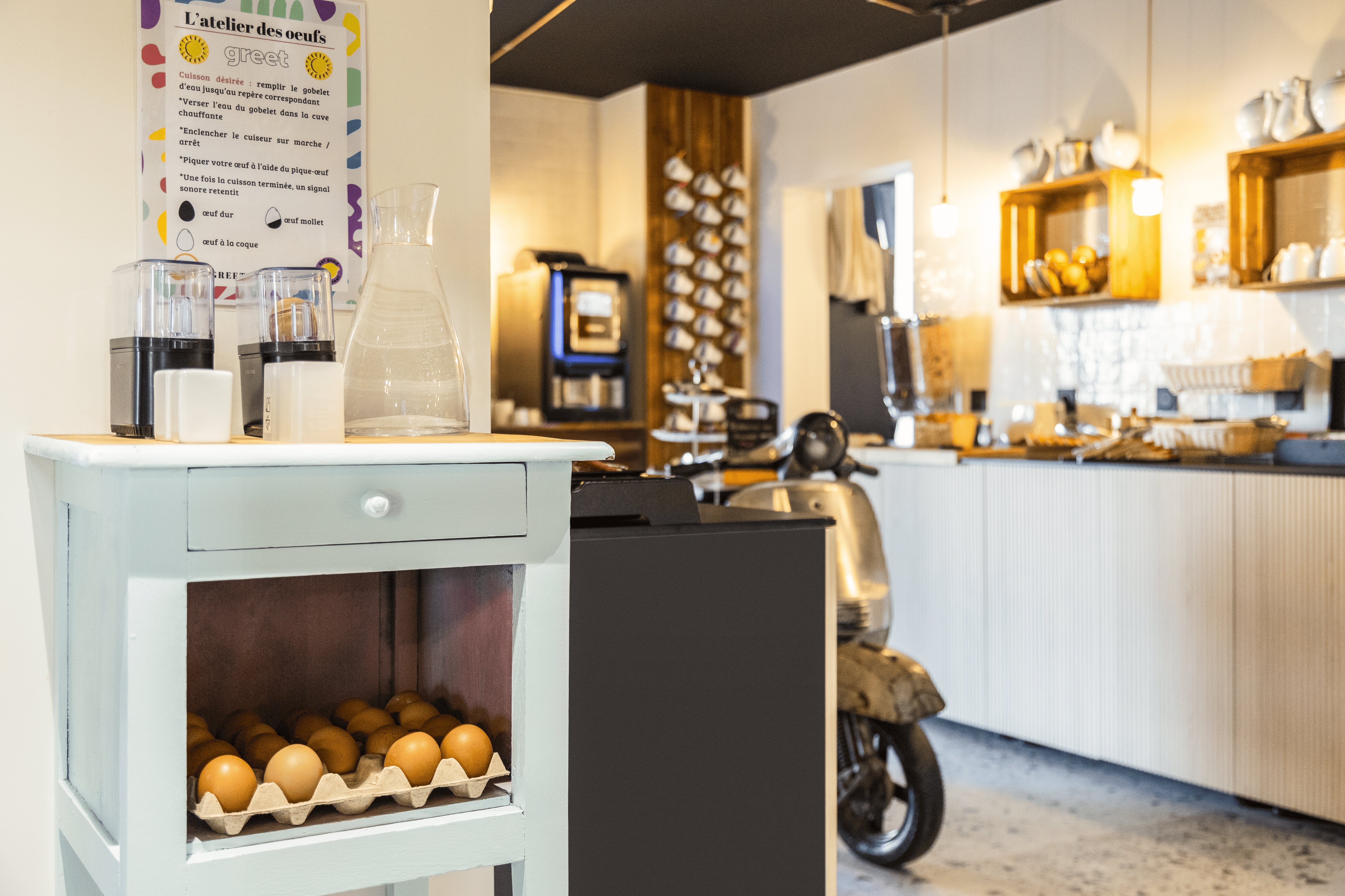 Greet 利摩日北部酒店-餐饮