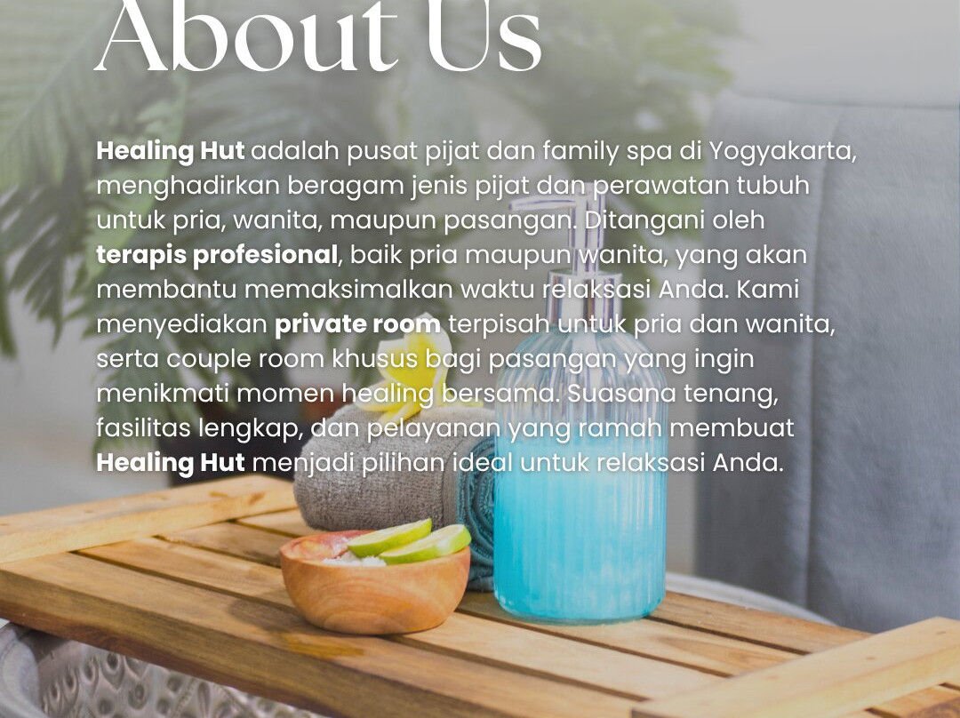 Healing Hut - Massage Center & Family Spa-Sariharjo必去景点