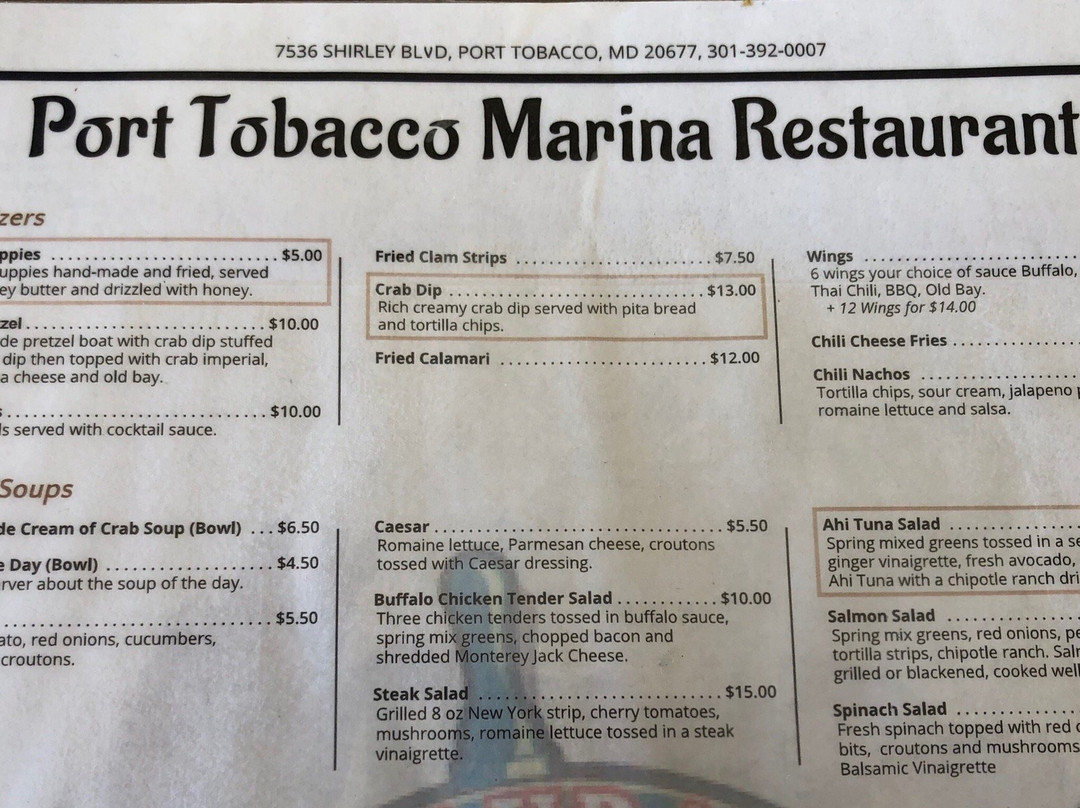 Port Tobacco Marina & Ship Store-Port Tobacco必去景点