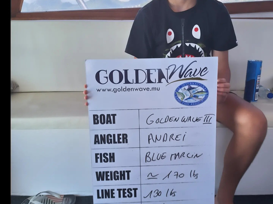 Golden Wave Charters - Big Game Fishing - IGFA - Captain Victor Pelletier-弗力克昂弗雷克必去景点