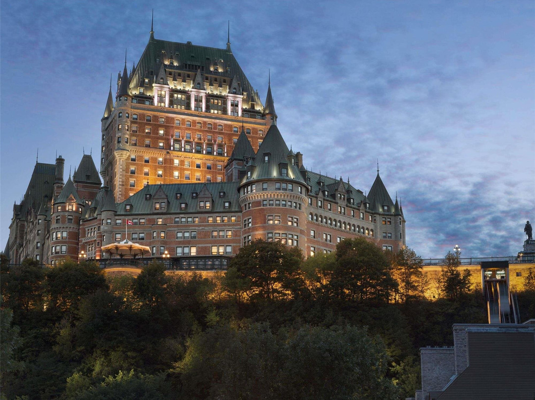 魁北克市酒店住宿-Fairmont Le Château Frontenac