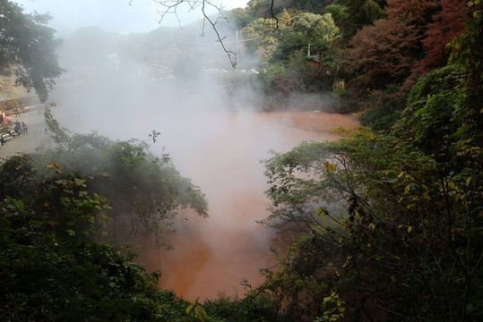 Chinoike Jigoku-别府市必去景点