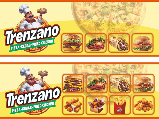 Trenzano pizza kebab