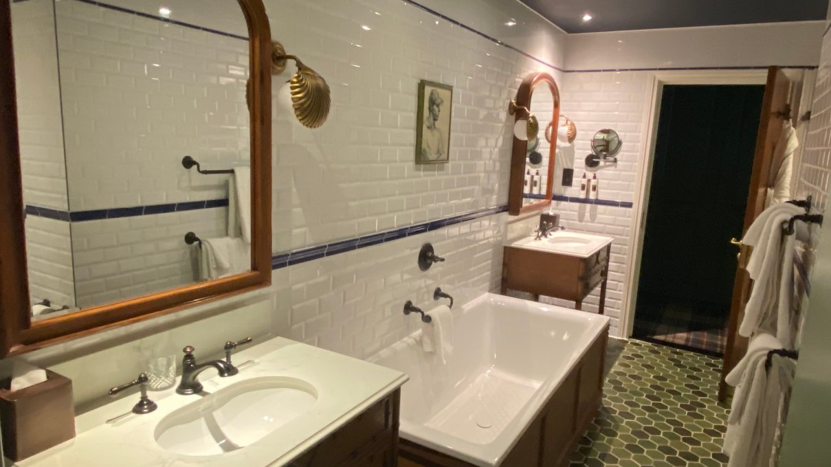 斯列维多纳德酒店-浴室