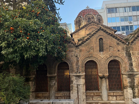 Church of Kapnikaréa-雅典必去景点