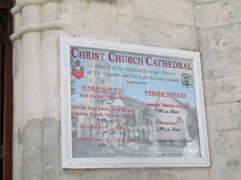 Christ Church Cathedral-拿骚必去景点