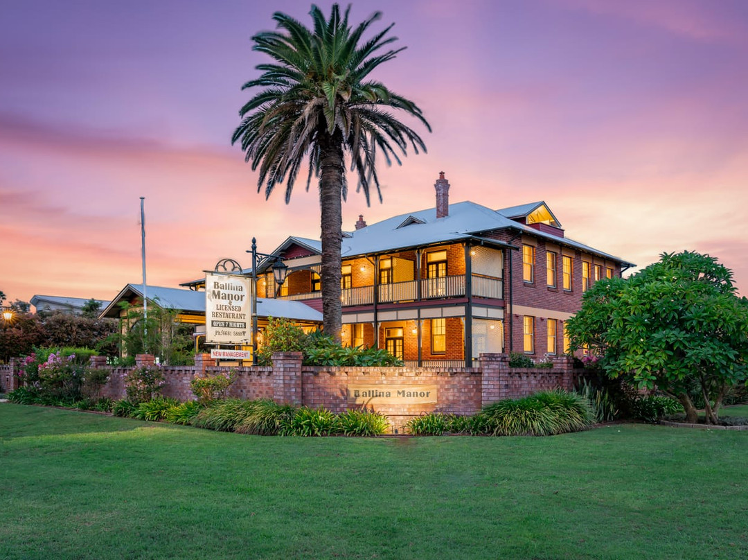 Lennox Head酒店住宿-Ballina Manor Boutique Hotel