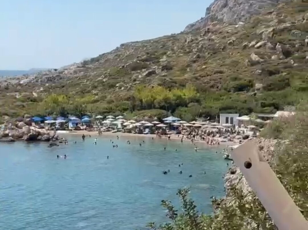 Ladiko Beach-罗德斯必去景点