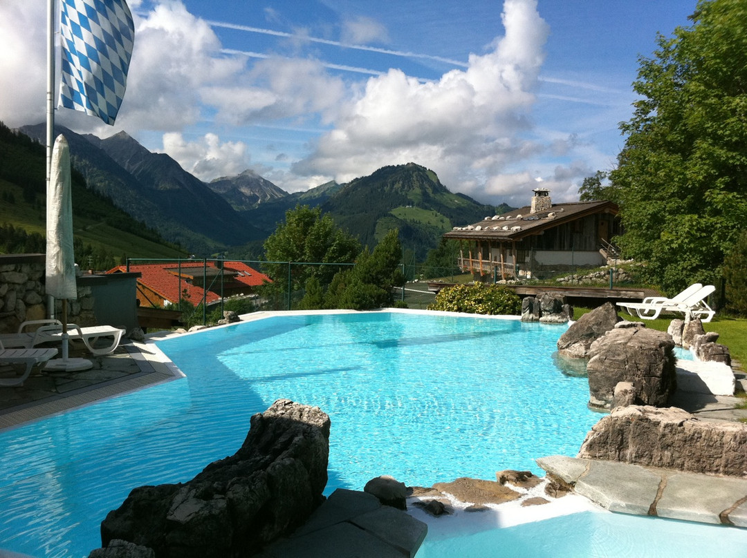 Oberjoch酒店住宿-Lanig Resort und Spa