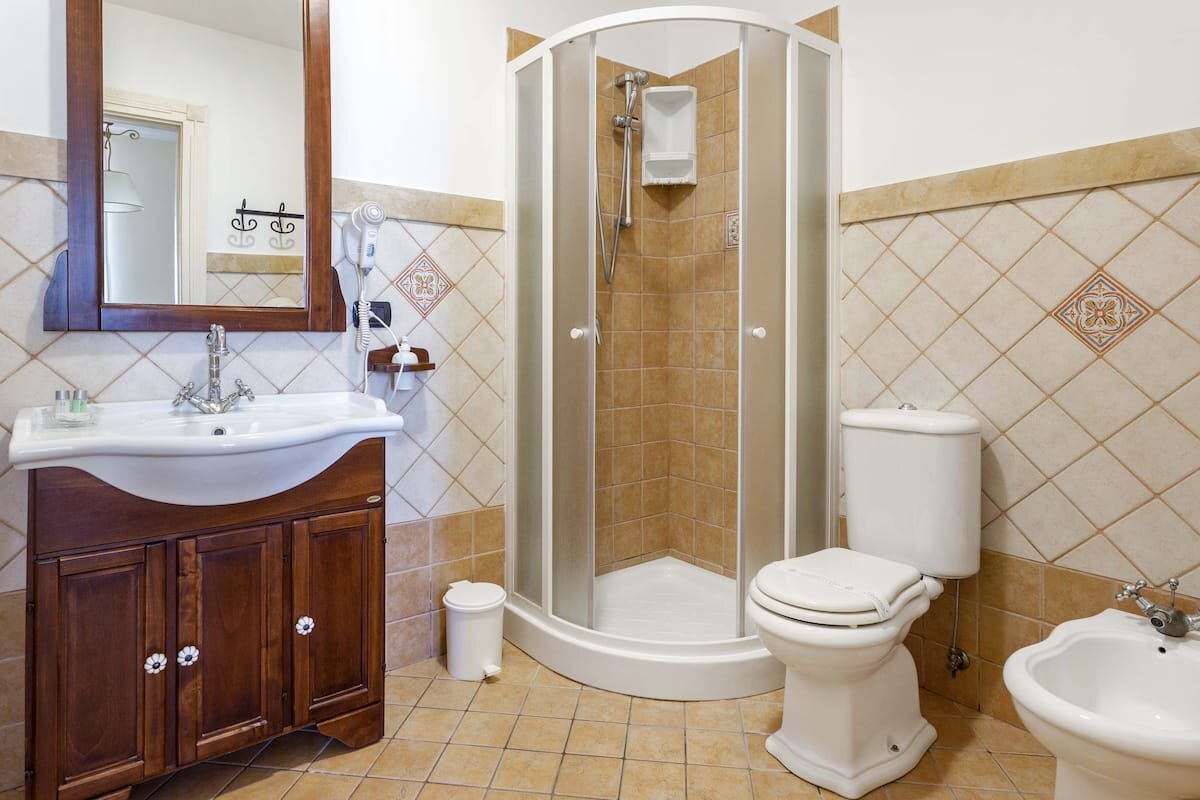 Bed and Breakfast Palazzo Giovanni-浴室