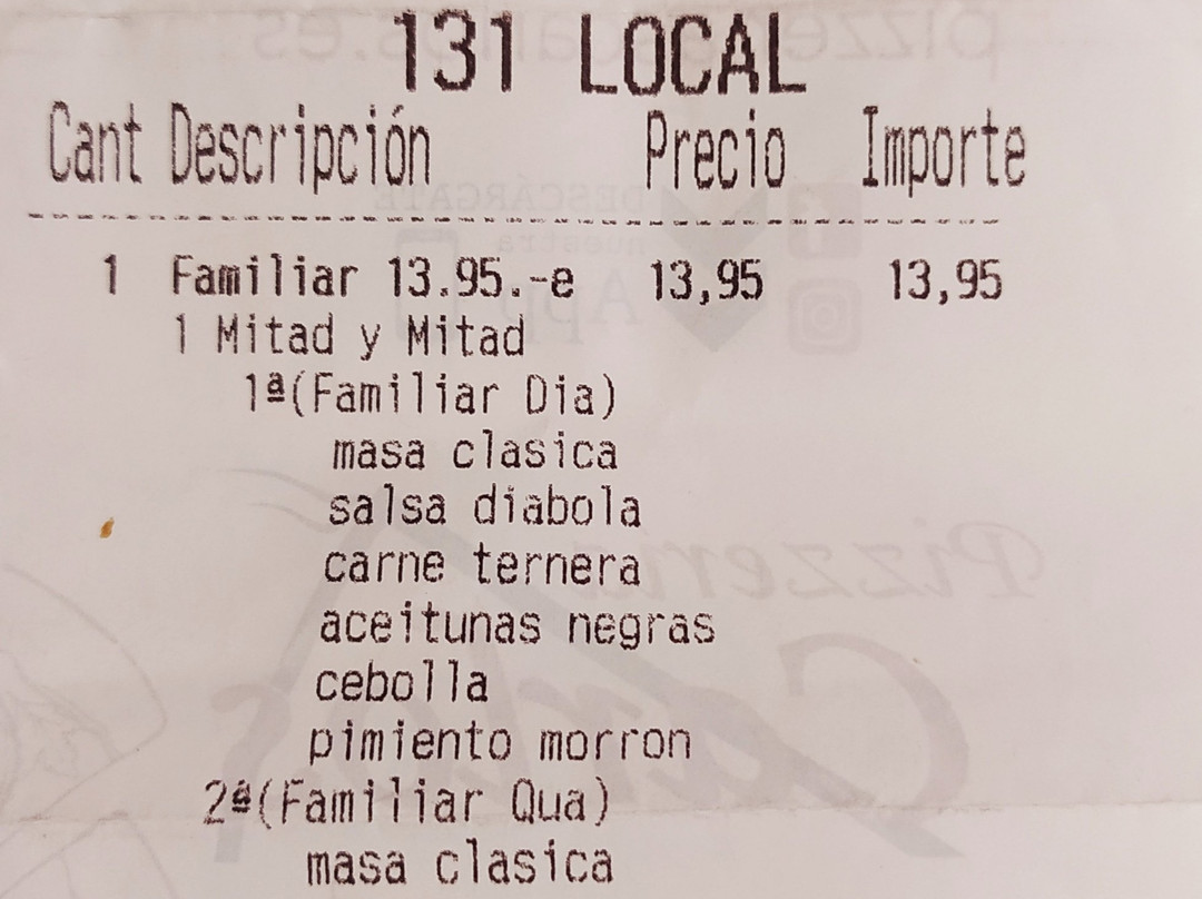 Pizzeria Carlos Rubí