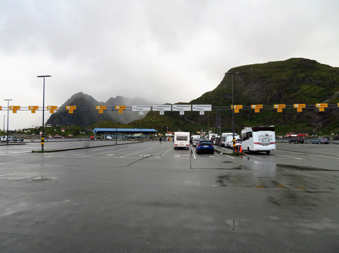 The Building At Moskenes Ferry Quay