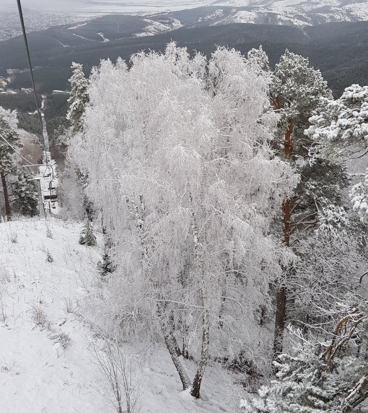Chairlift to Mountain Tserkovka景点图片