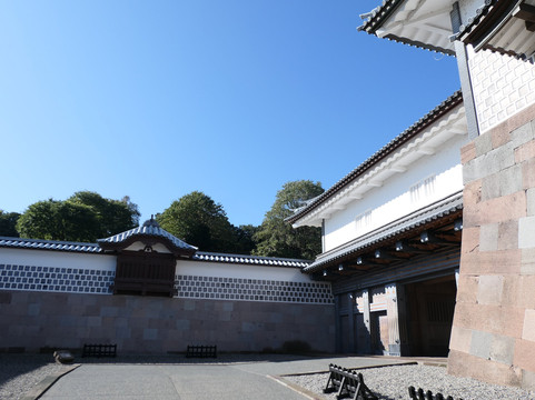 Kanazawa Castle Hashizume Gate-金泽市必去景点