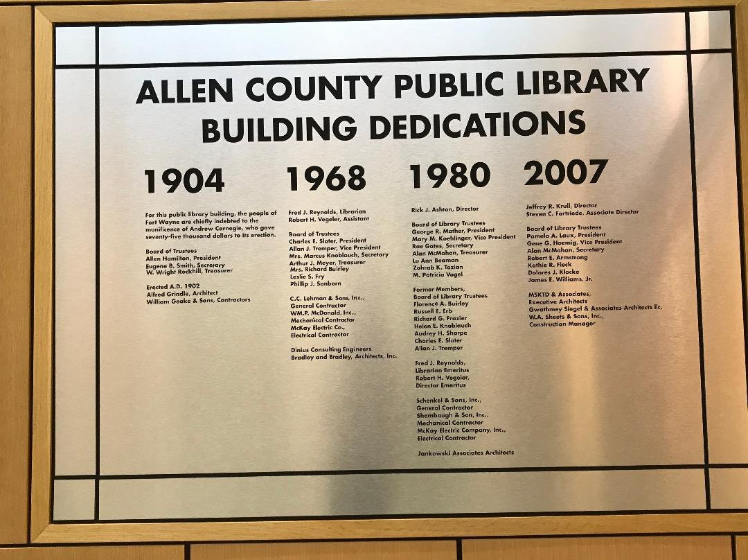 Allen County Public Library景点图片