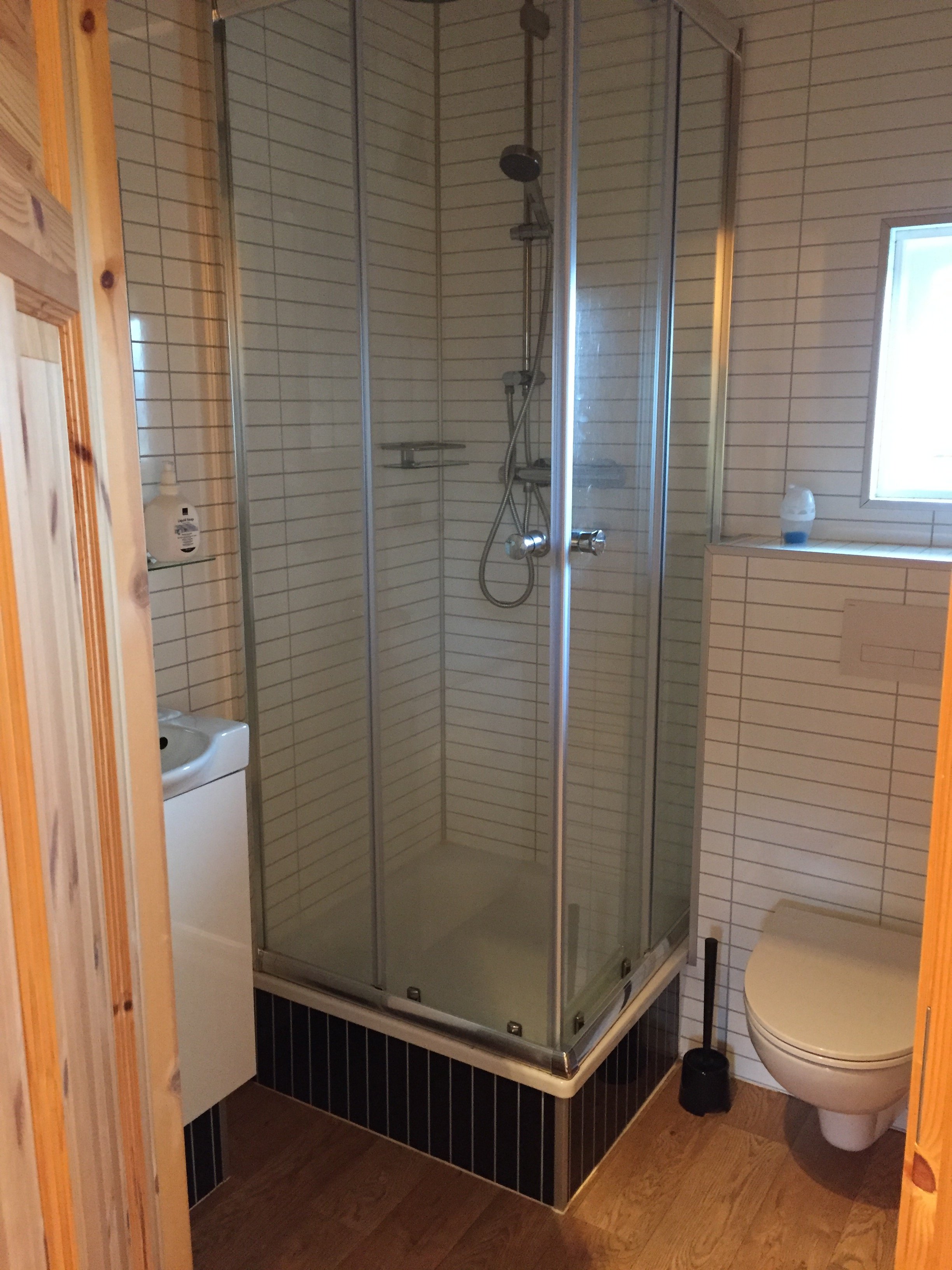 Lækjaborgir Guesthouse-浴室