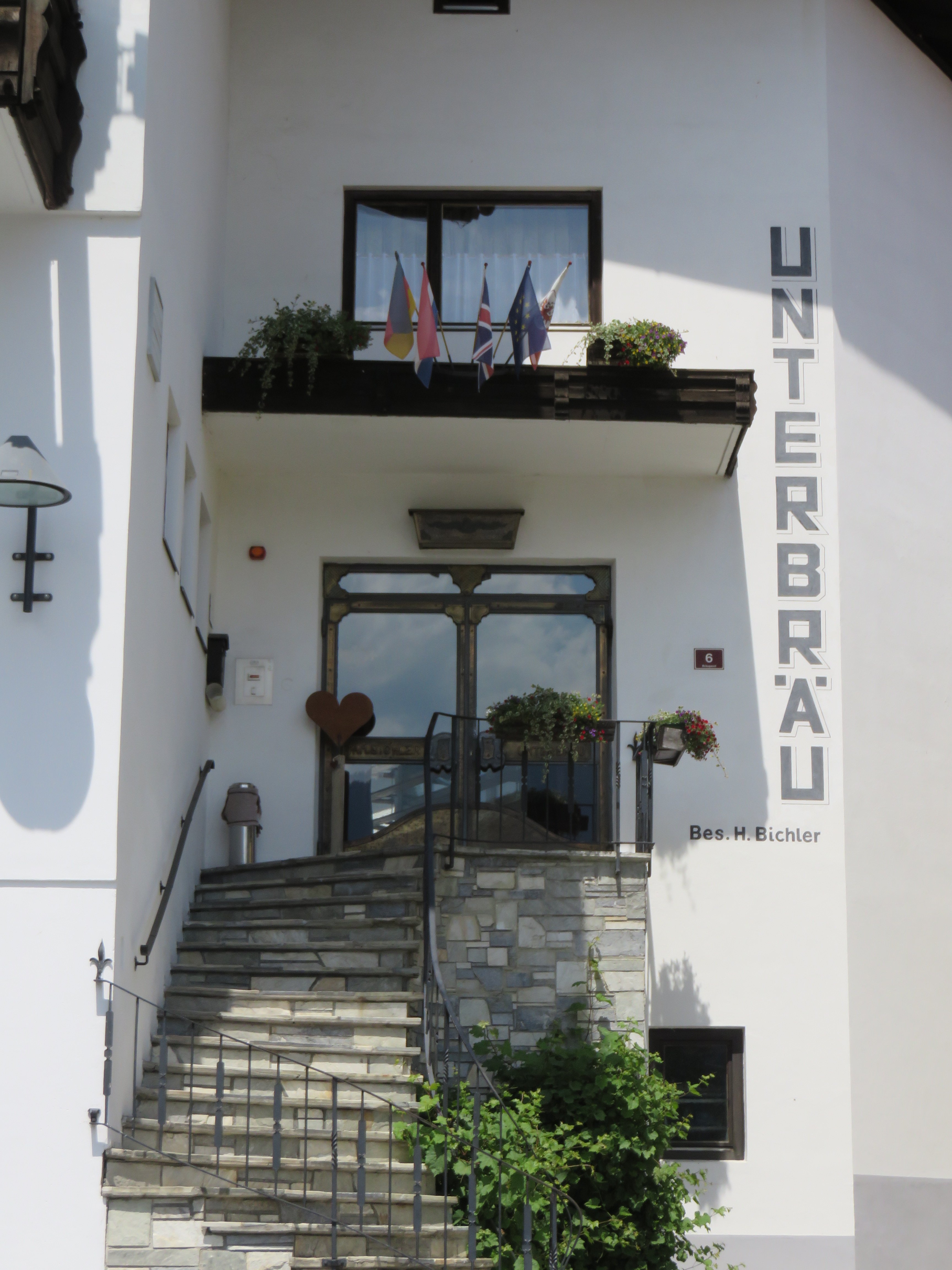 Hotel Pension Unterbrau-浴室