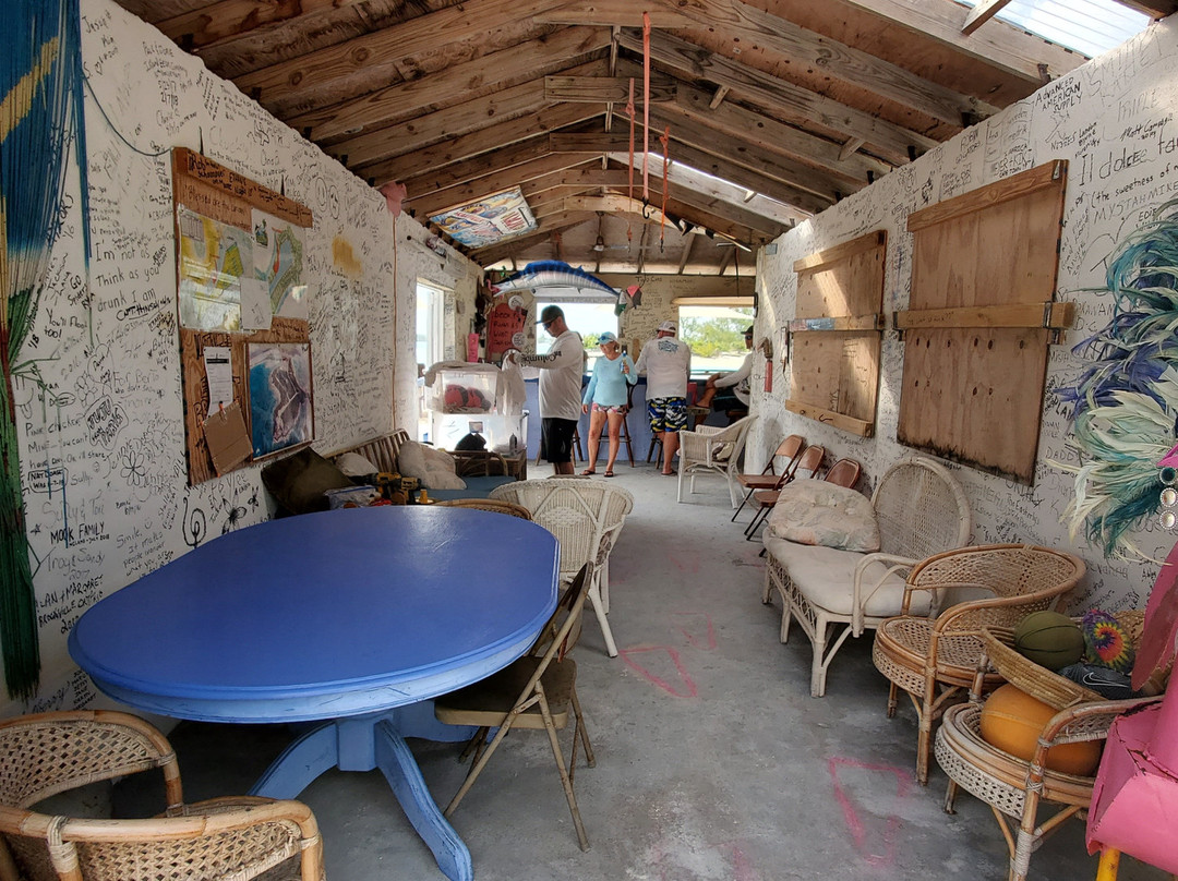 Da Pink Chicken Beach Bar-Cat Island必去景点