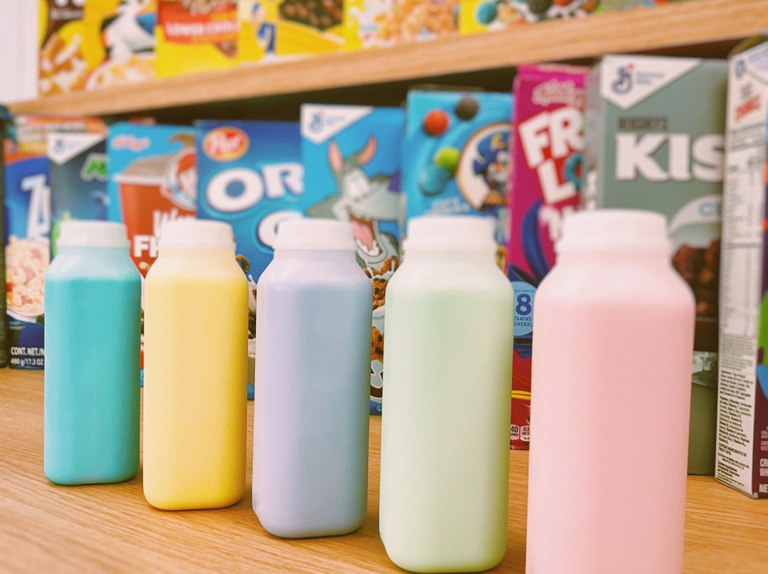 Funky Milk Cereal Bar