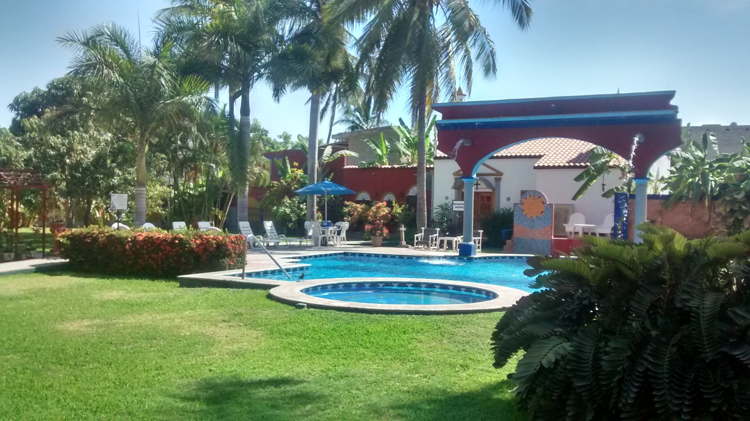Hotel Hacienda Flamingos-泳池