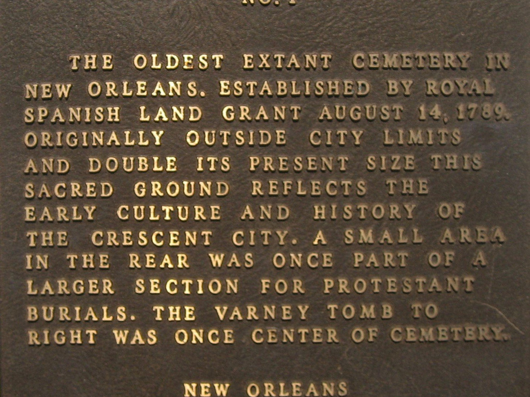 圣路易斯一号墓地-新奥尔良必去景点