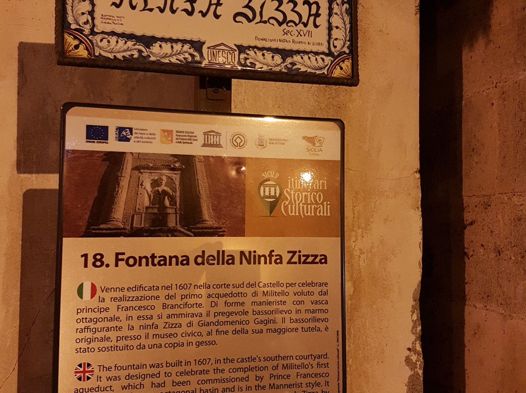 Fontana della Ninfa Zizza景点图片