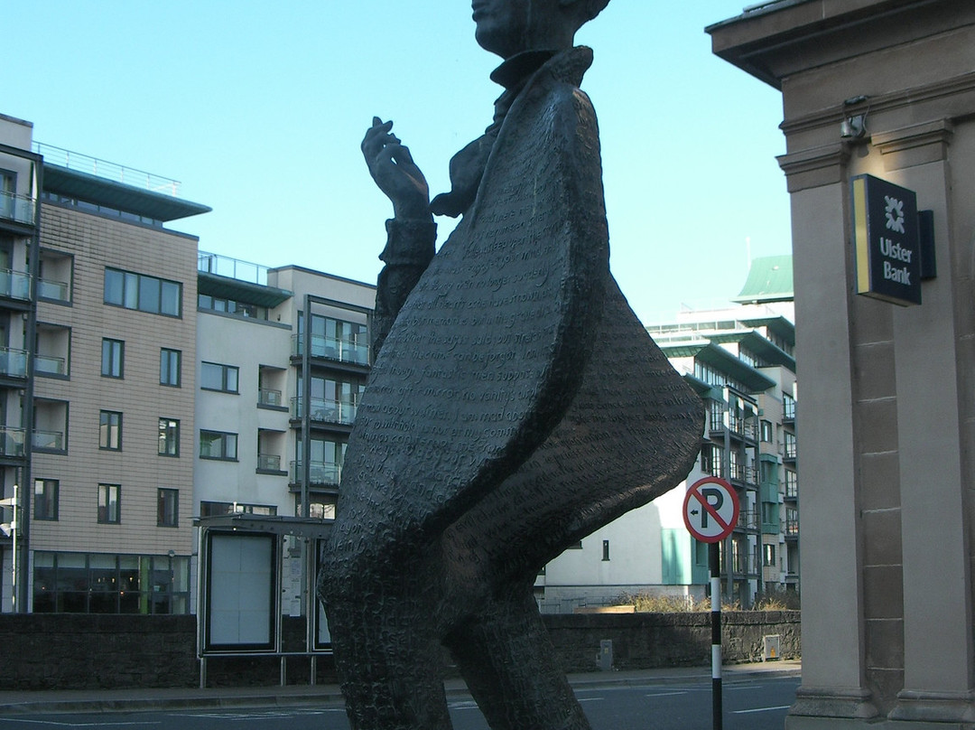 W.B.Yeats Statue-斯莱戈必去景点
