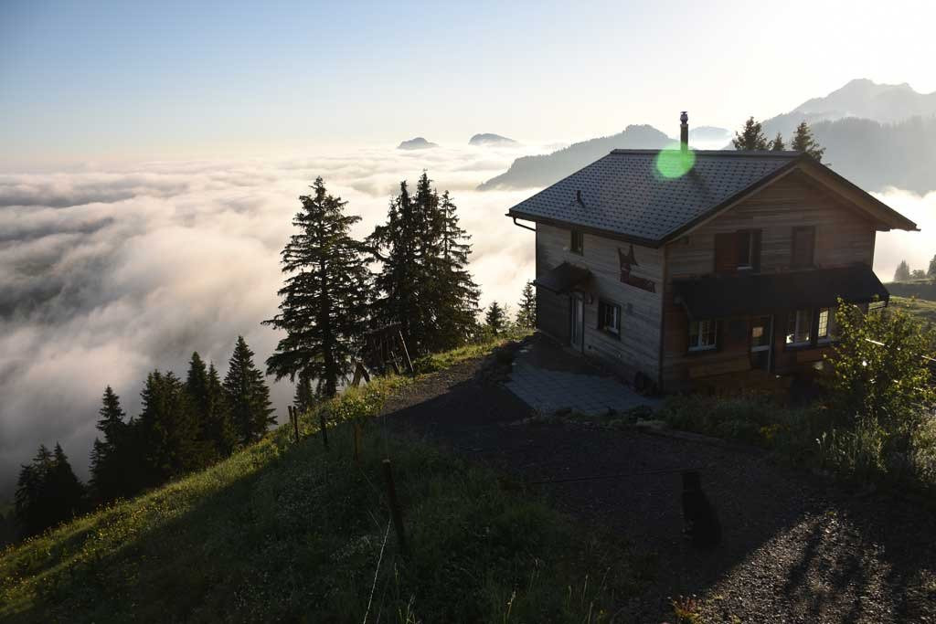 Oberiberg餐馆和美食-Bergbeiz Adlerhorst Oberiberg