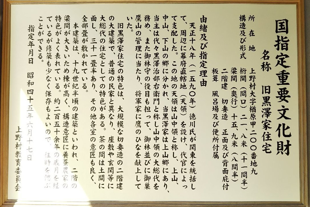 Former Kurosawa Family's House景点图片