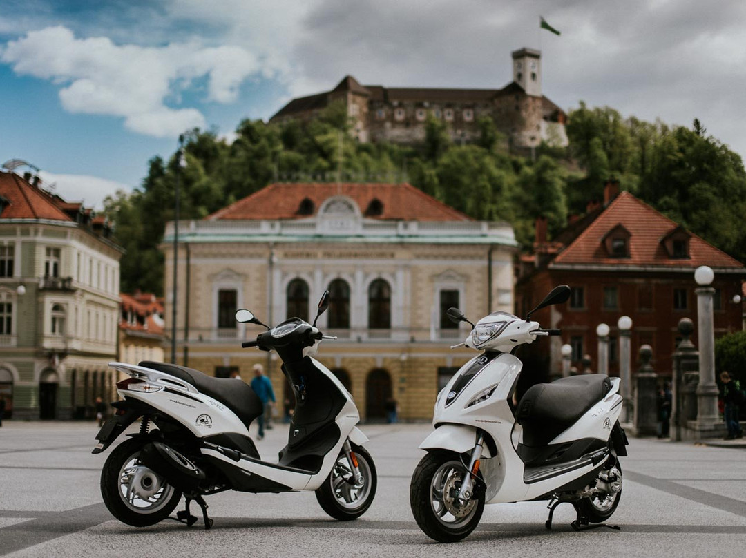 Ljubljana Rent-a-Scooter-卢布尔雅那必去景点