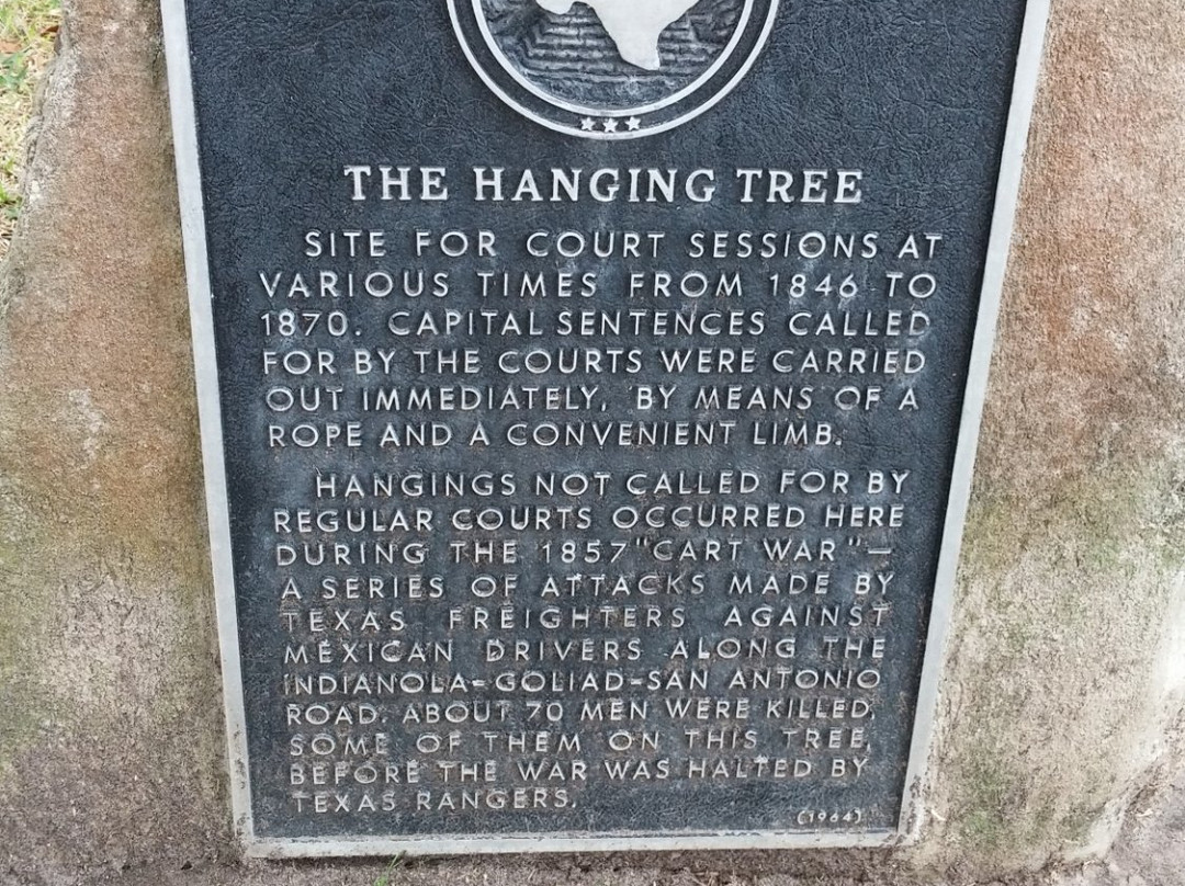 Hanging Tree-Goliad必去景点