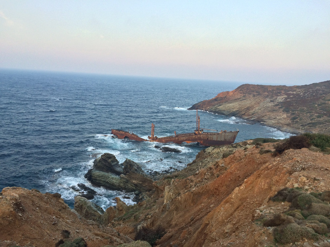 Semiramis Shipwreck-安德罗斯必去景点