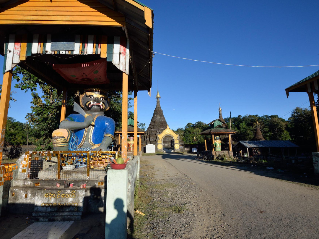 Sakya Man Aung Pagoda-Mrauk U必去景点
