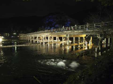 渡月桥-京都市必去景点