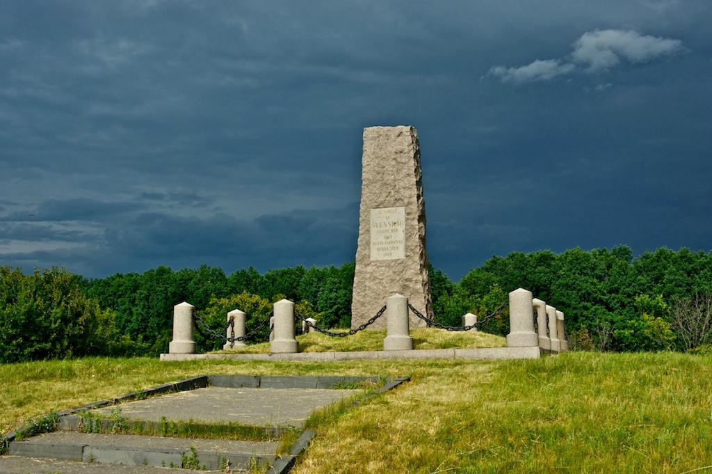 Monument to the Swedes from the Swedes-Poltava必去景点