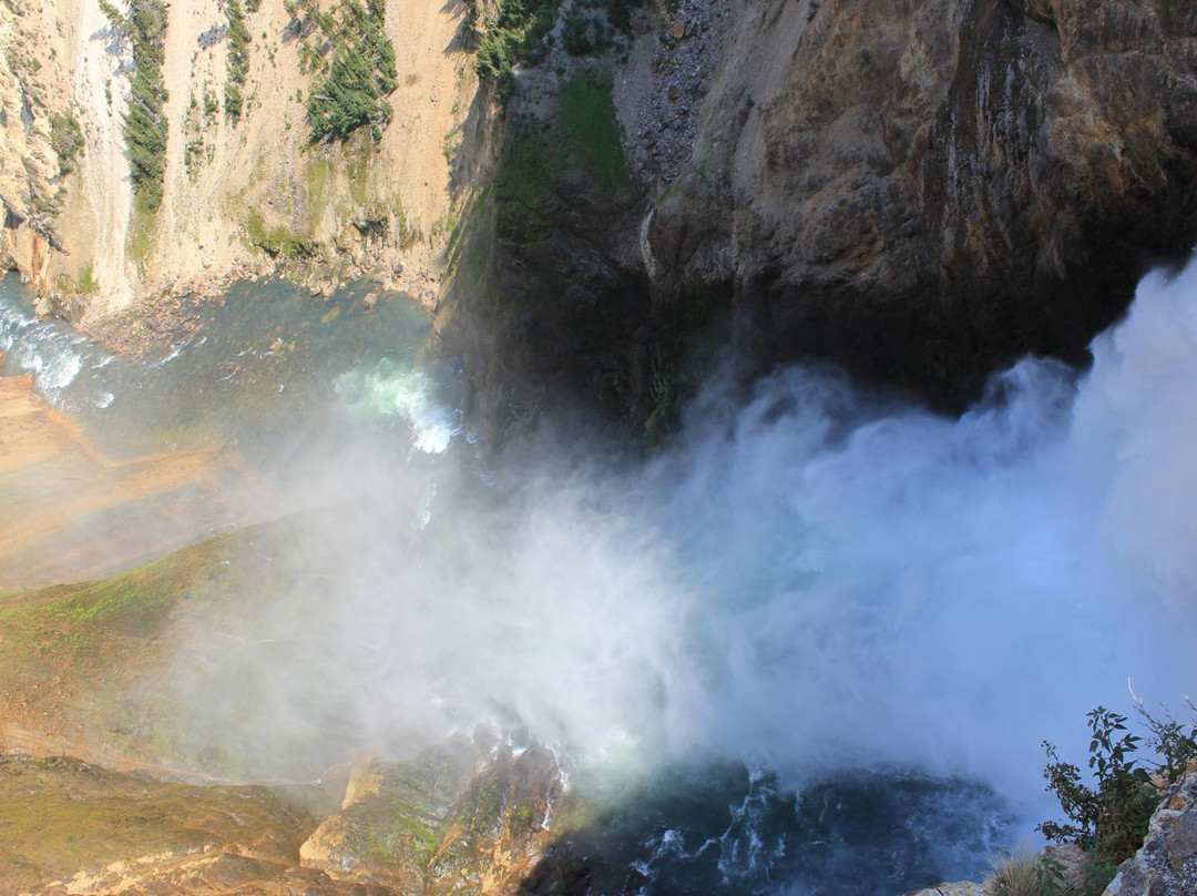 黄石下瀑布-黄石国家公园必去景点