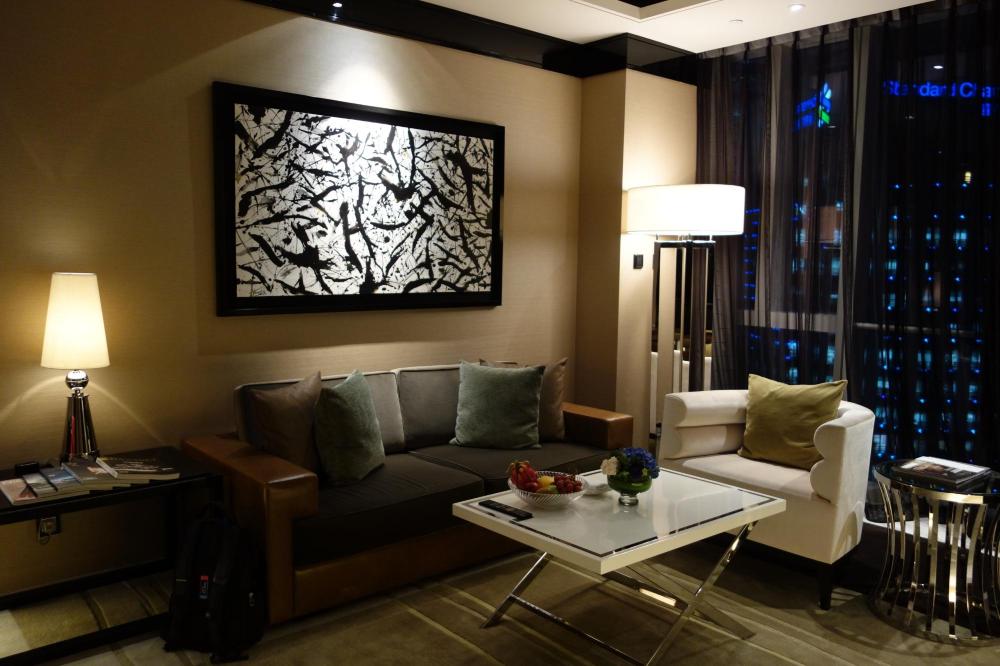 上海浦东丽晶酒店-客卧