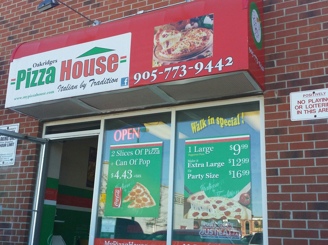 Oak ridges pizza house
