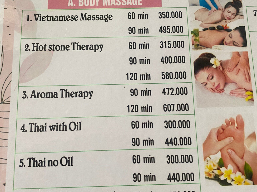 Lucky Healing Spa-奠边必去景点