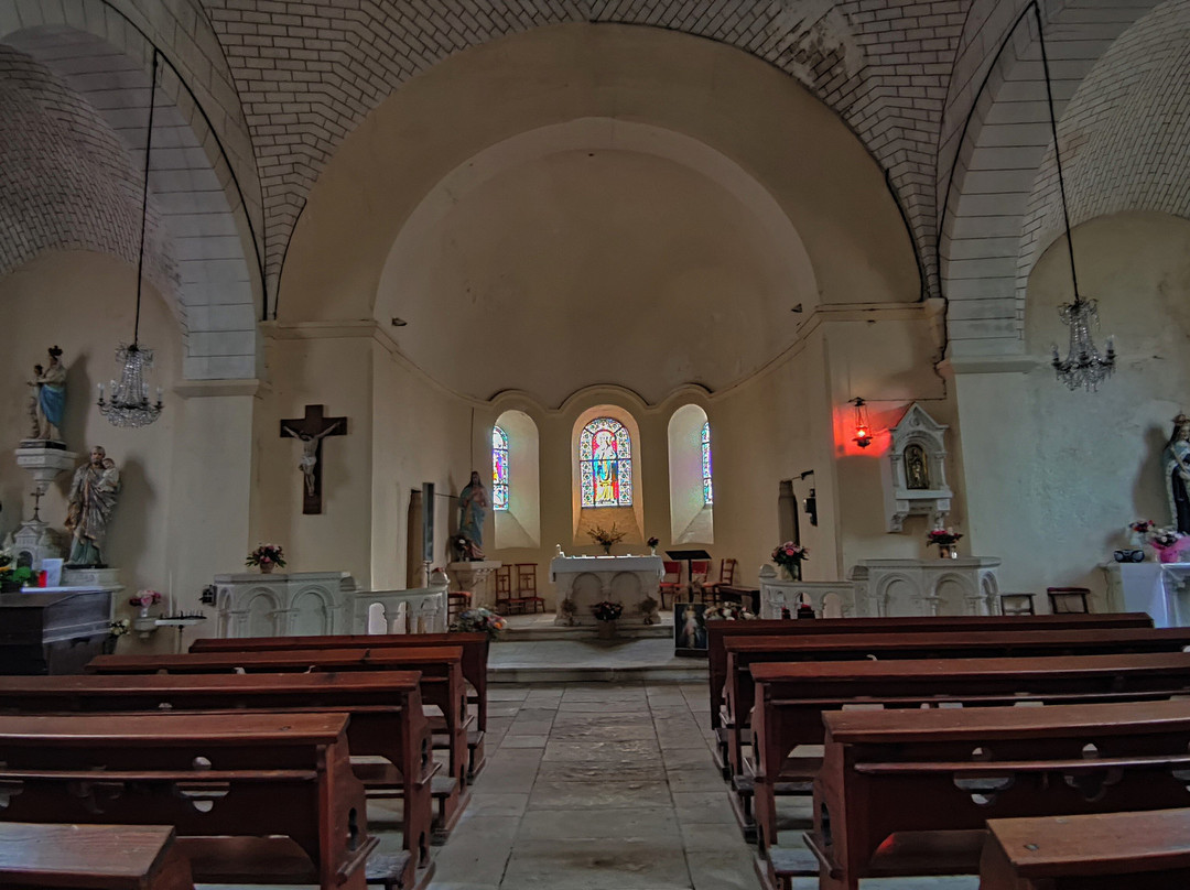 Église Saint-Médard de Gouex景点图片