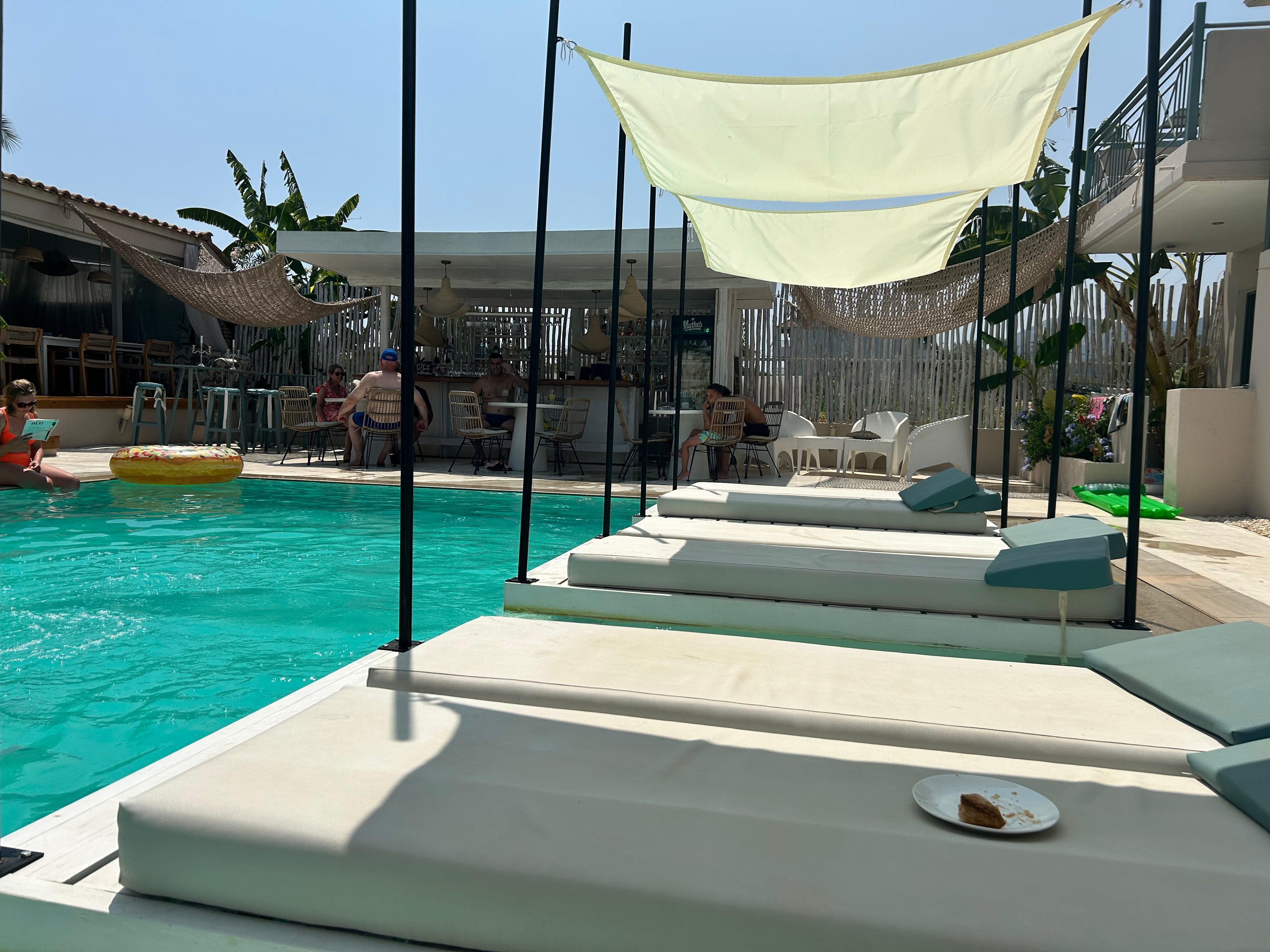 Villa Olga Apartments & Studios-泳池