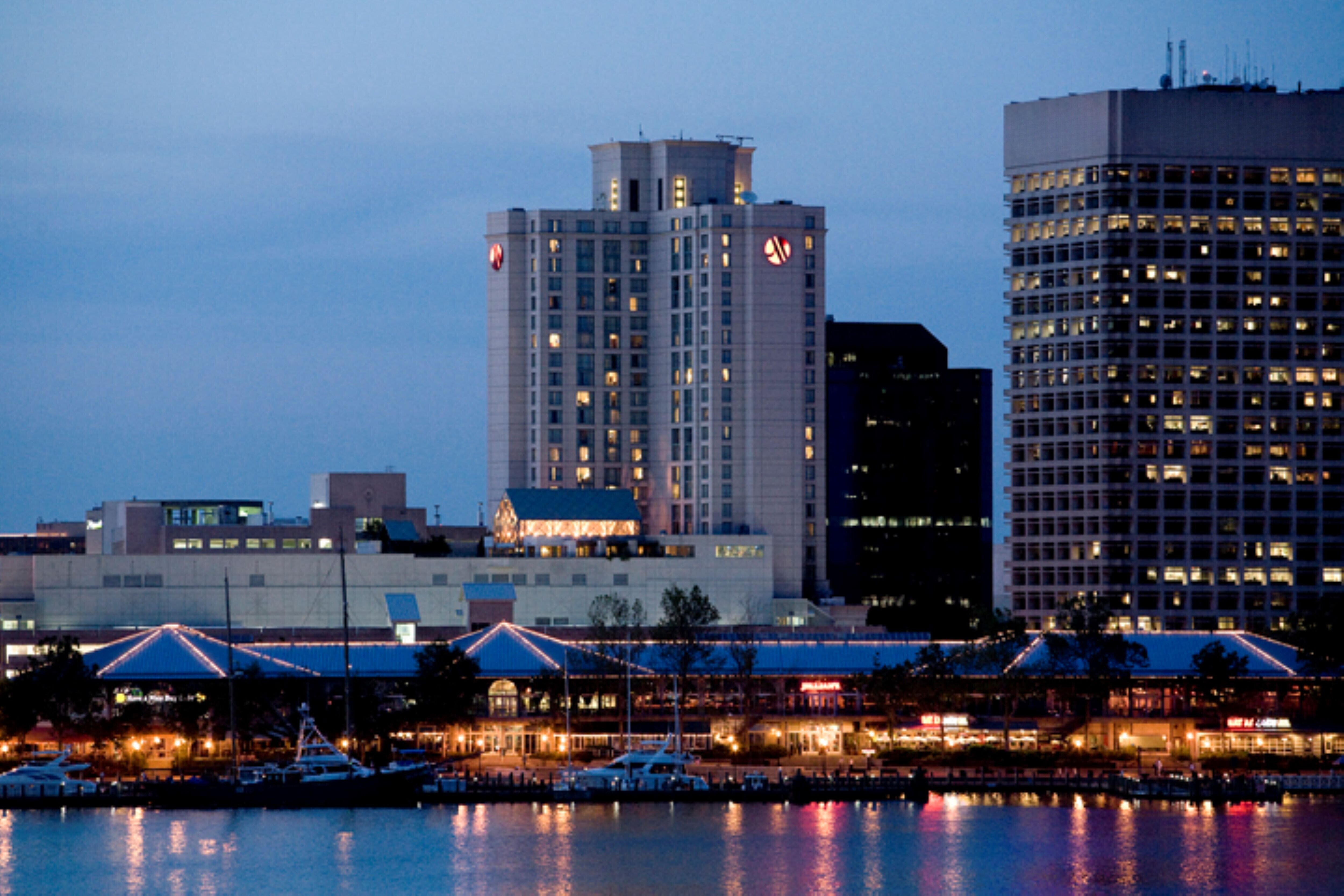 Norfolk Waterside Marriott-浴室