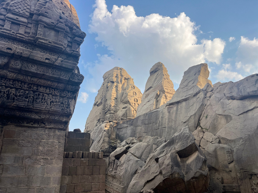 Masroor Rock Cut Temple景点图片