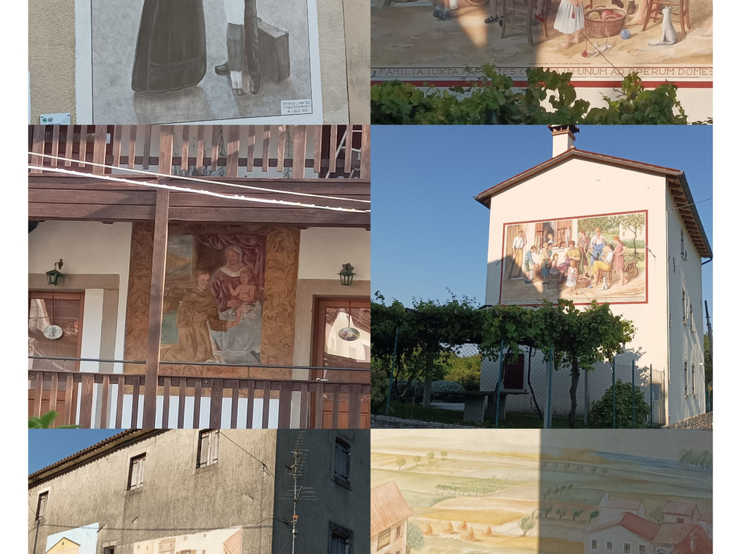 Via Dei Murales Di Tarzo-Tarzo必去景点