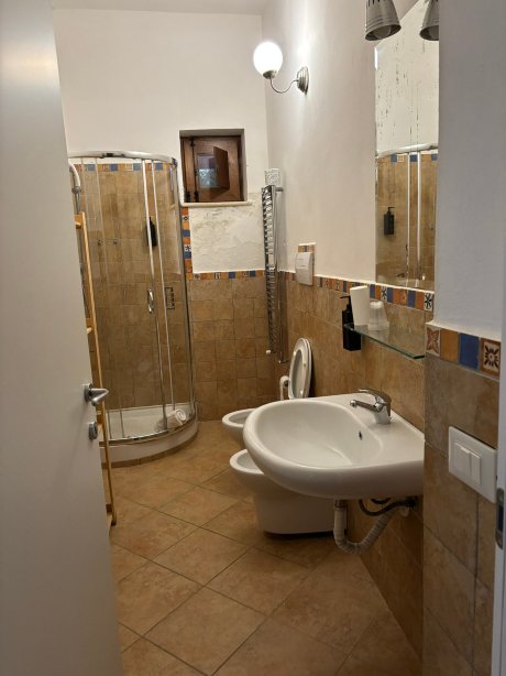 布里干提帕索农庄-浴室