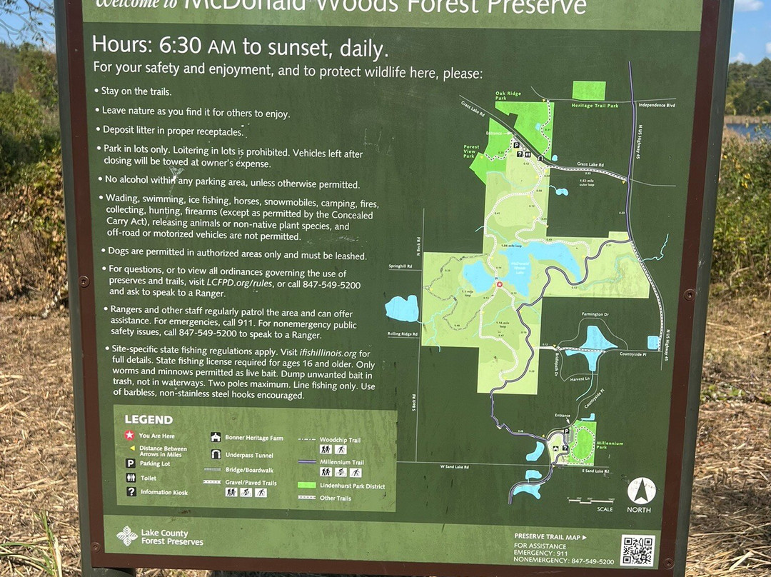 McDonald Woods Forest Preserve-Lake Villa必去景点