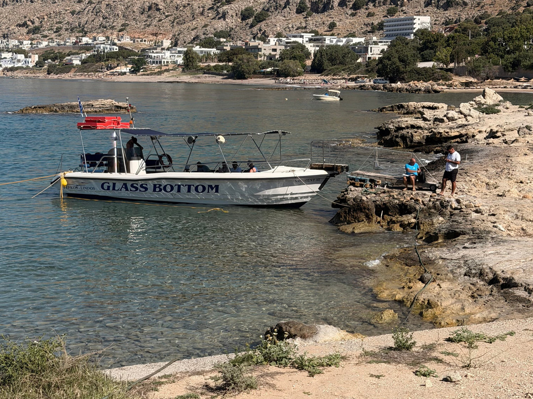 Glass Bottom Boat Trip-Pefkos必去景点