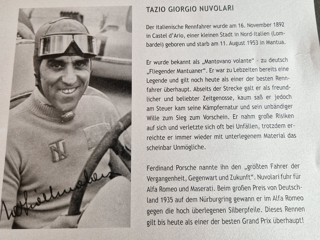 Nuvolari Am Nurburgring
