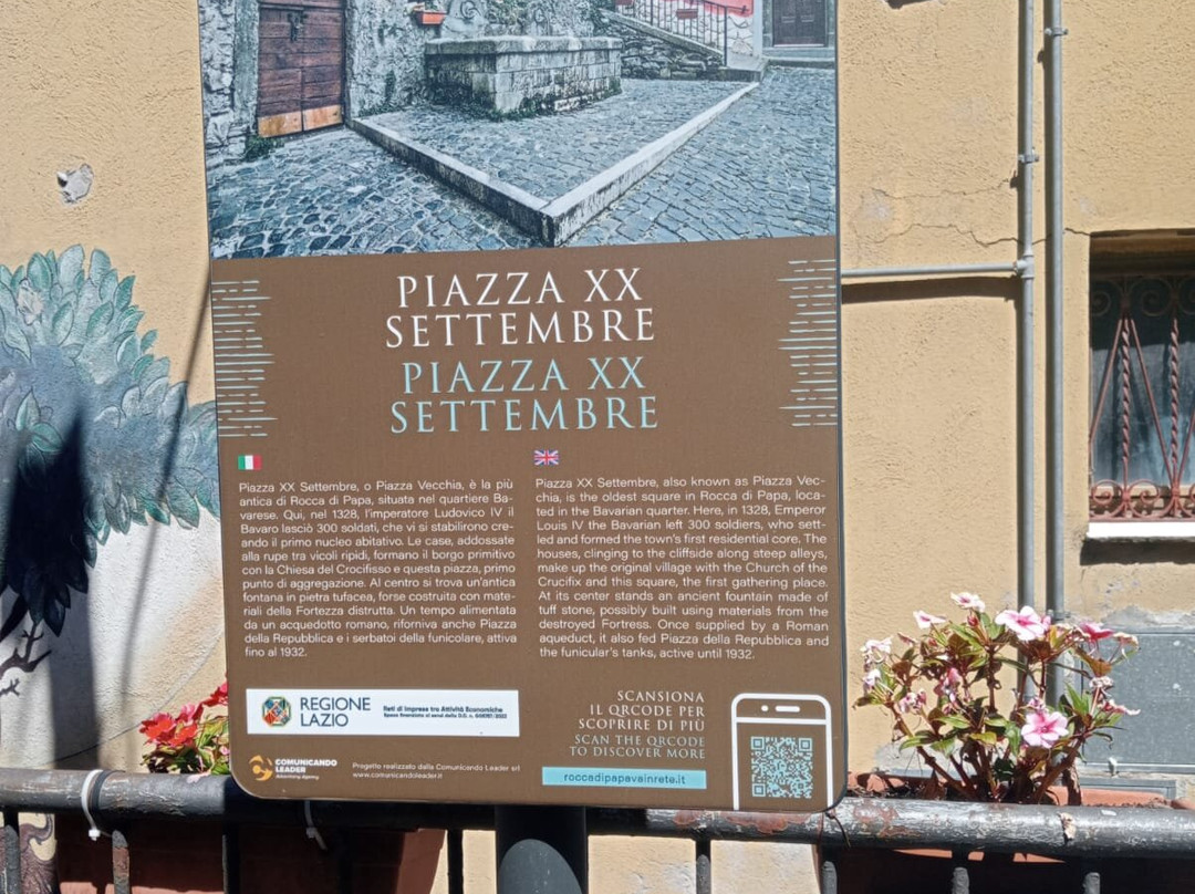 Fontana di piazza XX Settembre-Rocca di Papa必去景点